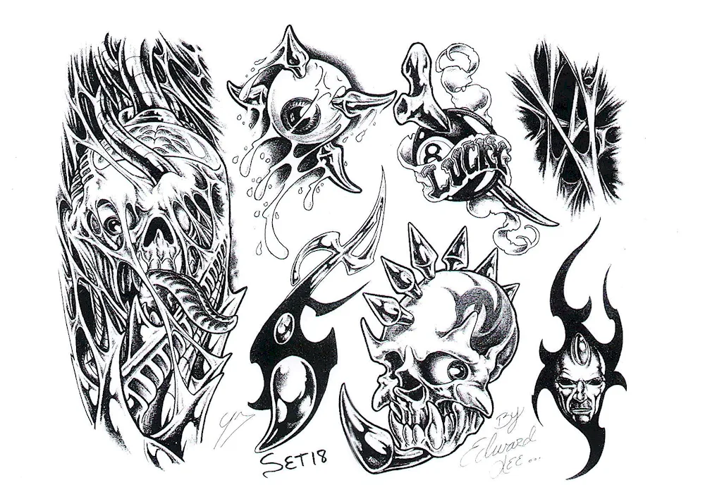 Tattoo sketches for men