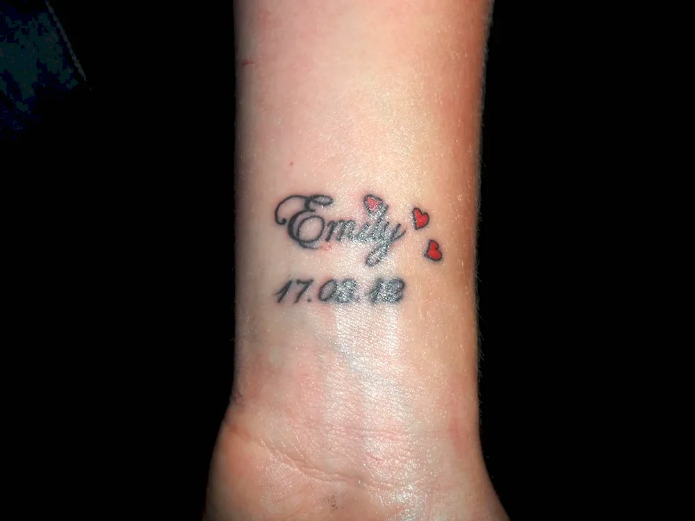 Name tattoos