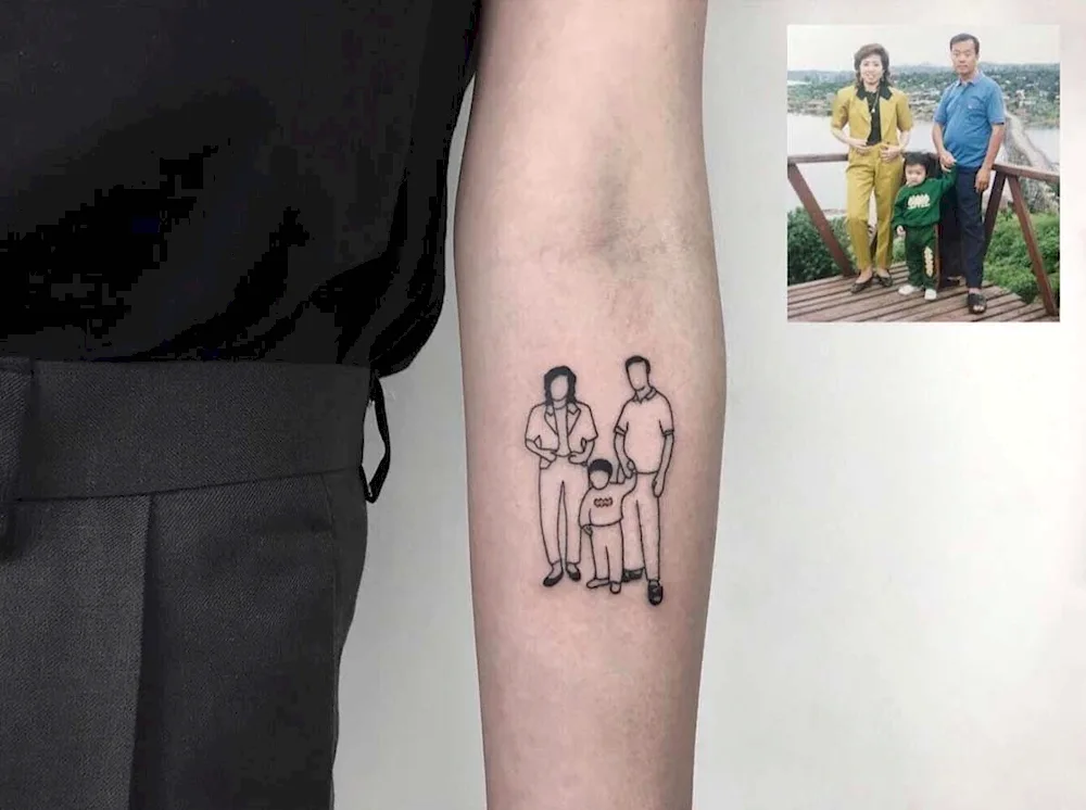 Tattoo family image