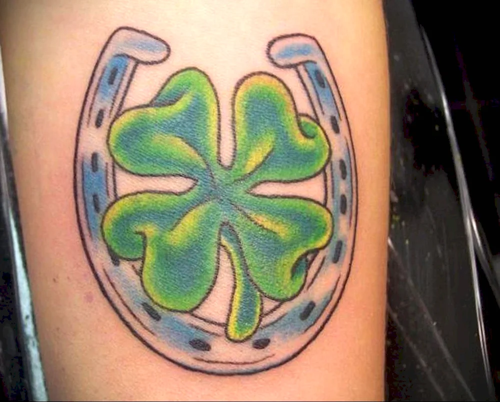 4 Four-leaf clover tattoo