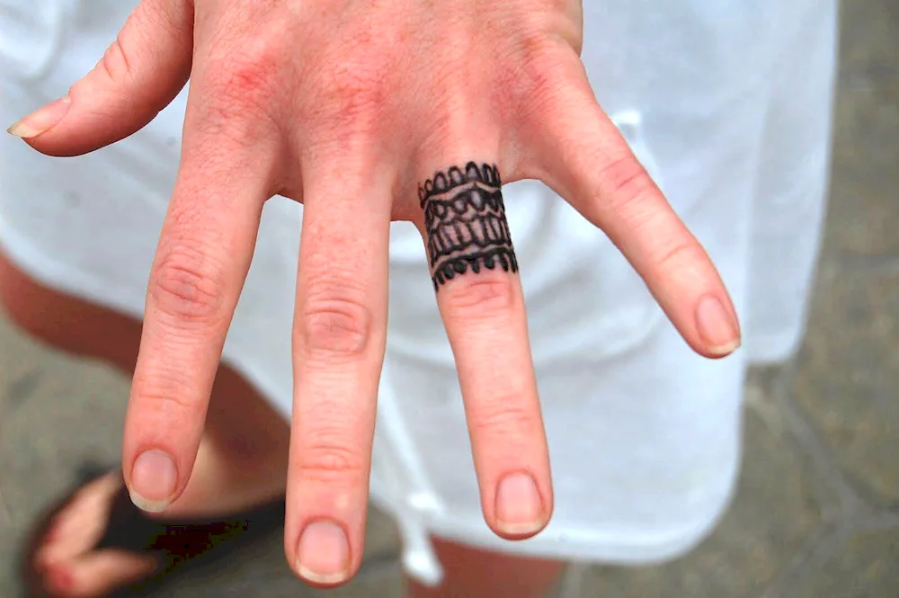 Finger tattoos