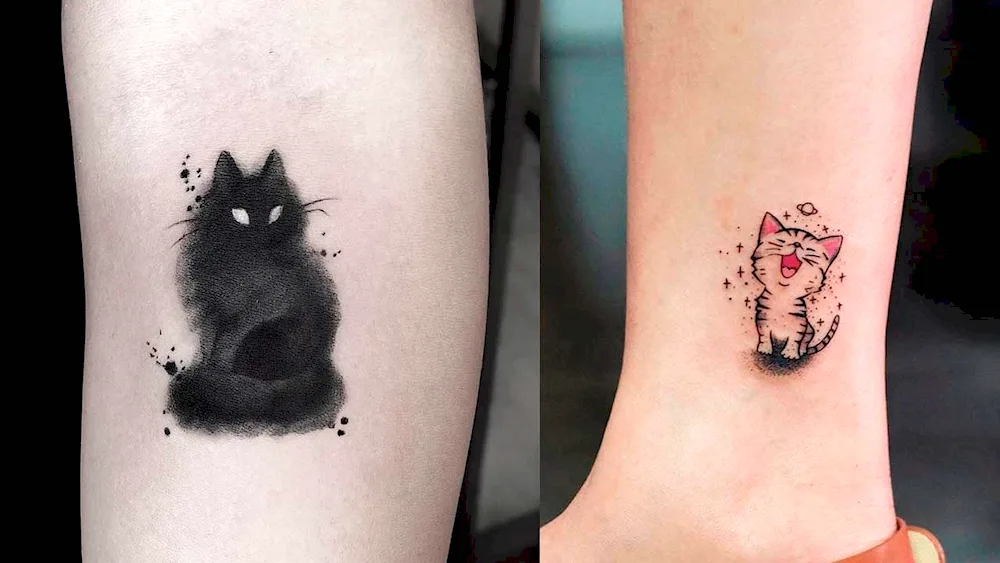 Tattoo cat