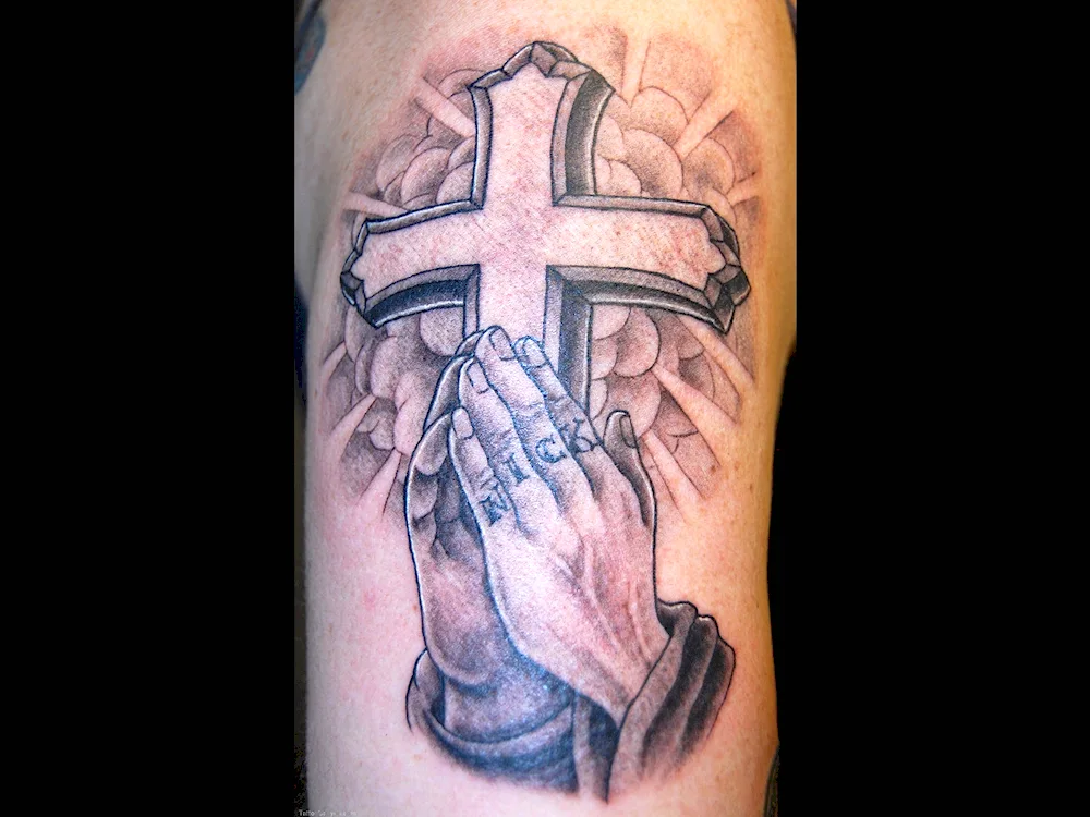 Cross of God tattoo