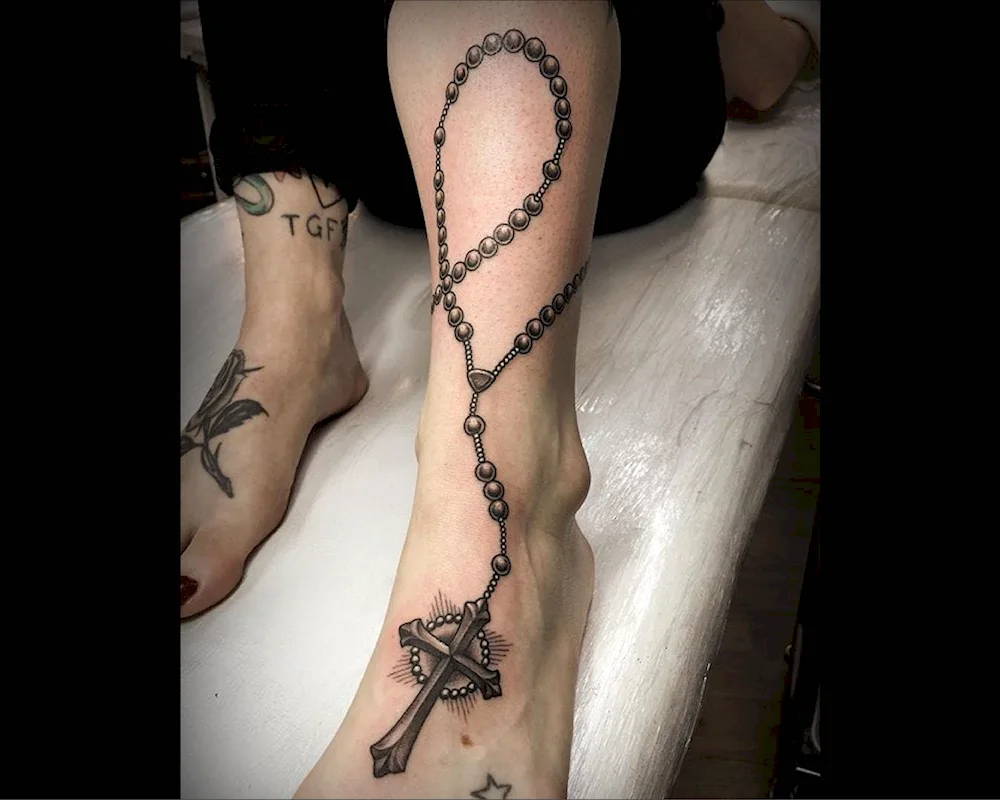 Tattoo cross