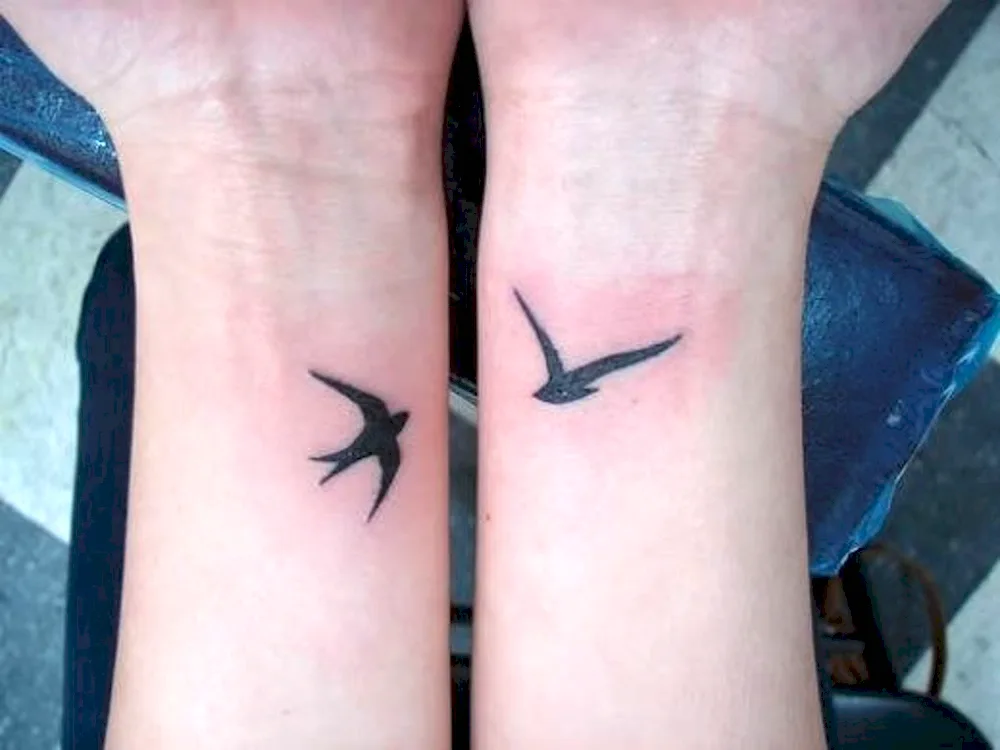 Swallow tattoo