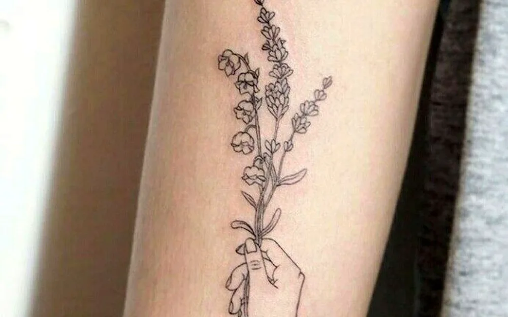 Flowers on the wrist