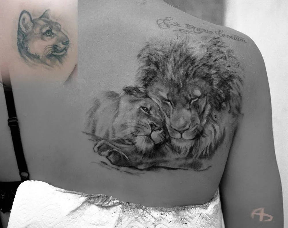 Lion tattoo