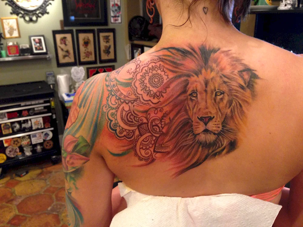 Tattoo Lion