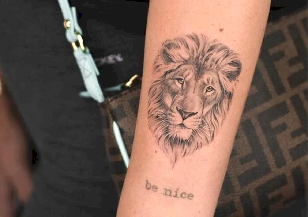 Lion tattoo