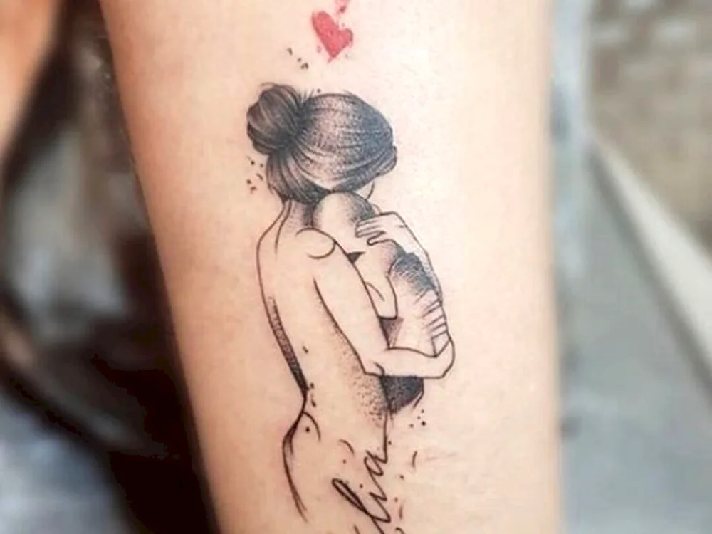 baby tattoo