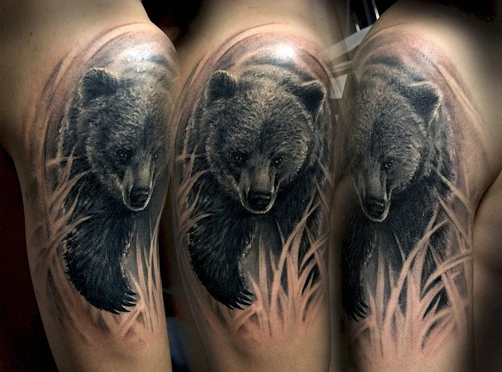 Bear tattoo