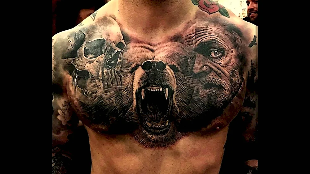 Bear tattoo