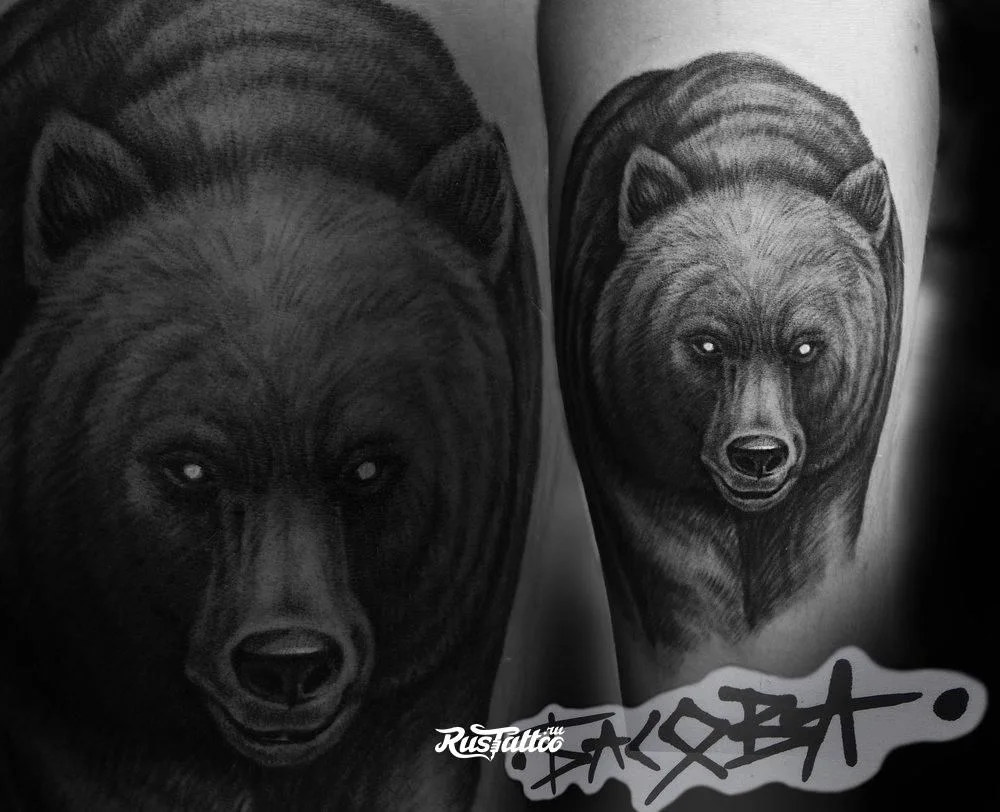 Bear tattoo