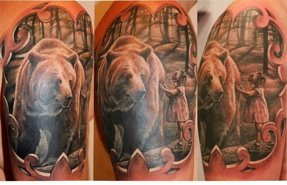 bear tattoo