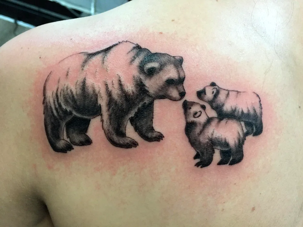 bear tattoo