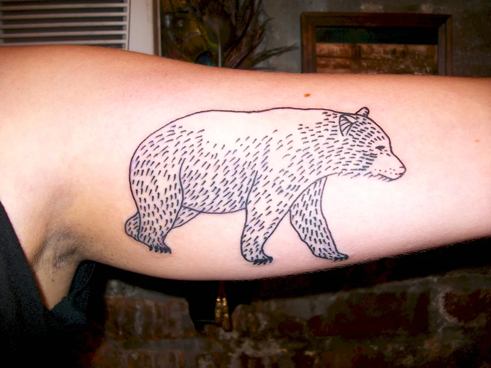 bear tattoo