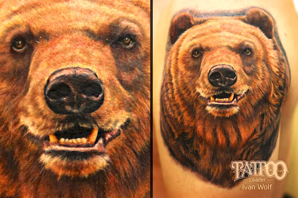 bear tattoo