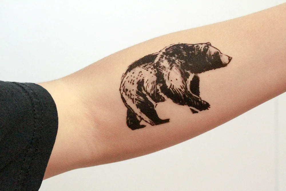 bear tattoo