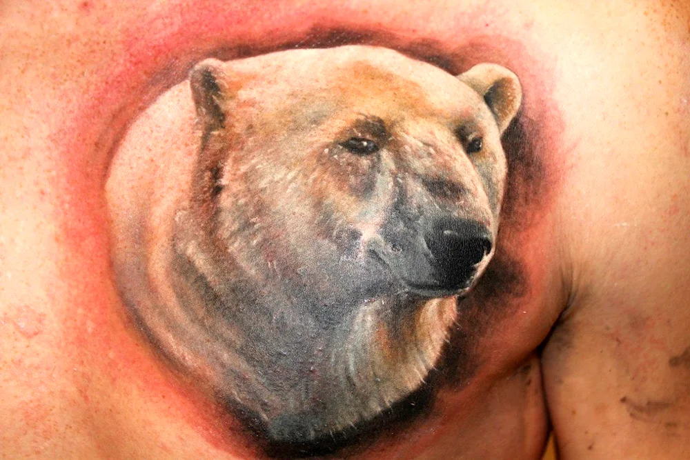 bear tattoo