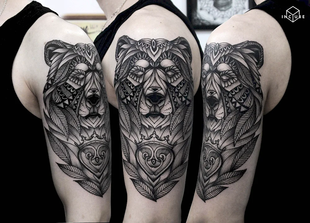 Bear tattoo