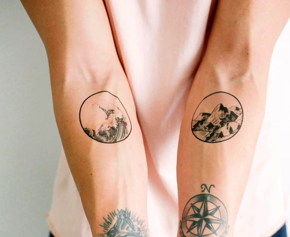 Pair tattoos