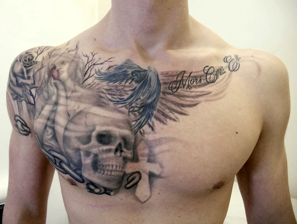 Chest Tattoo