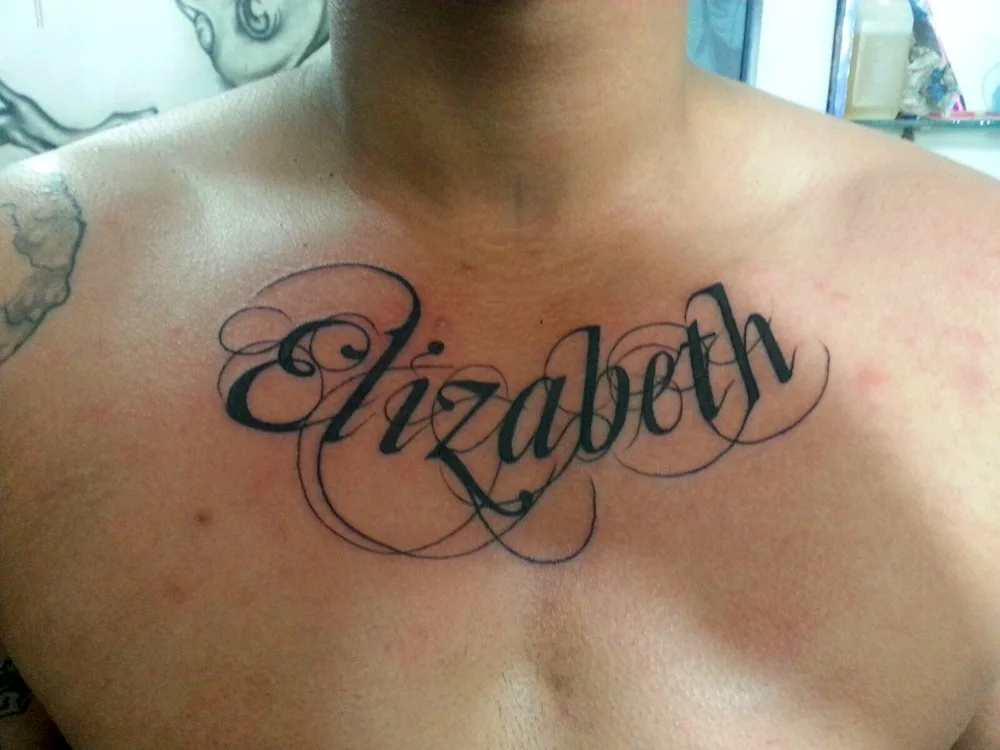 Tattoo with name