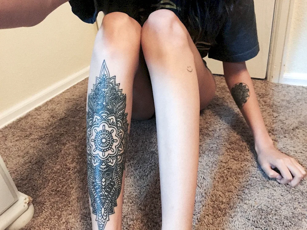 Foot tattoo