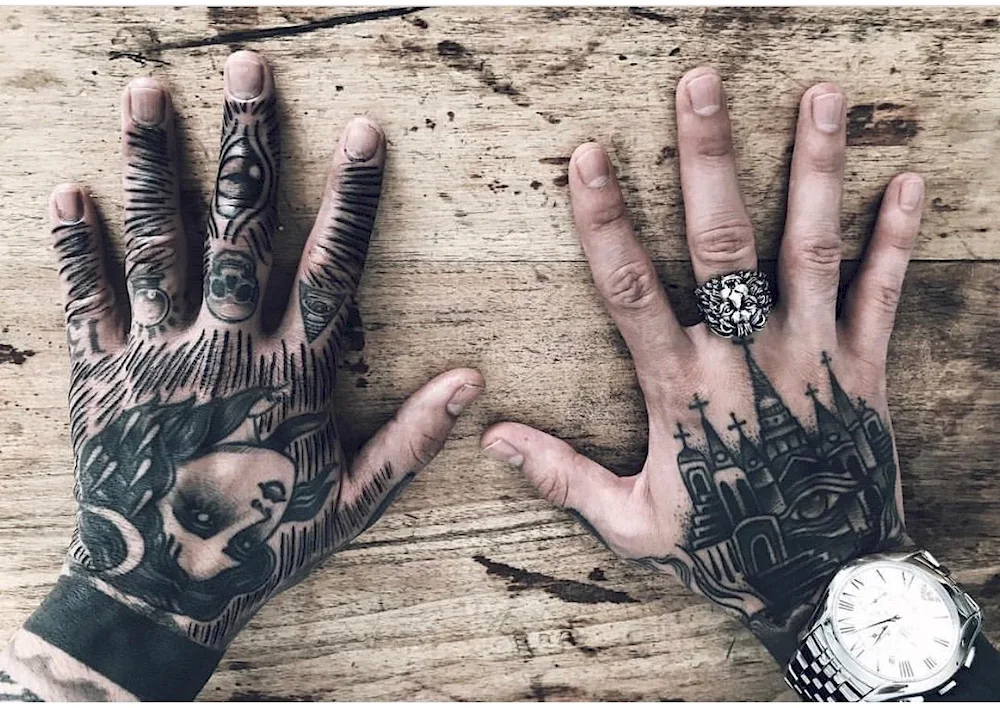 Finger tattoos