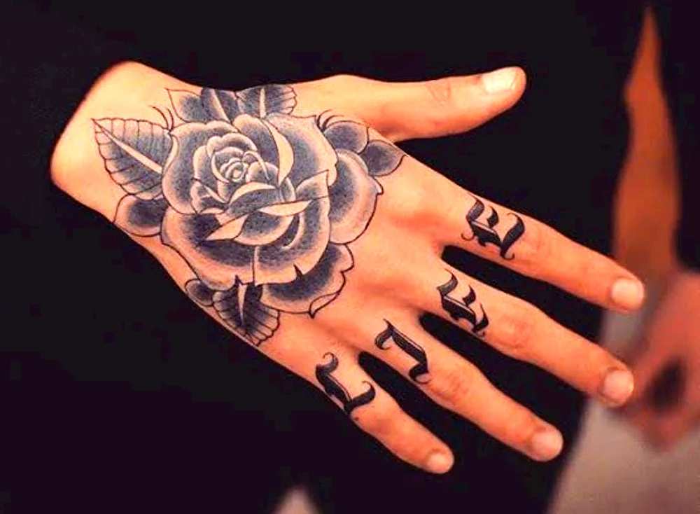 Finger tattoos