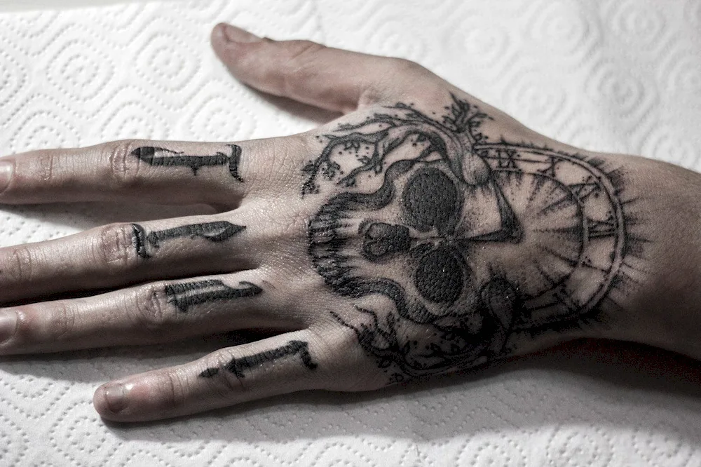 Finger tattoos