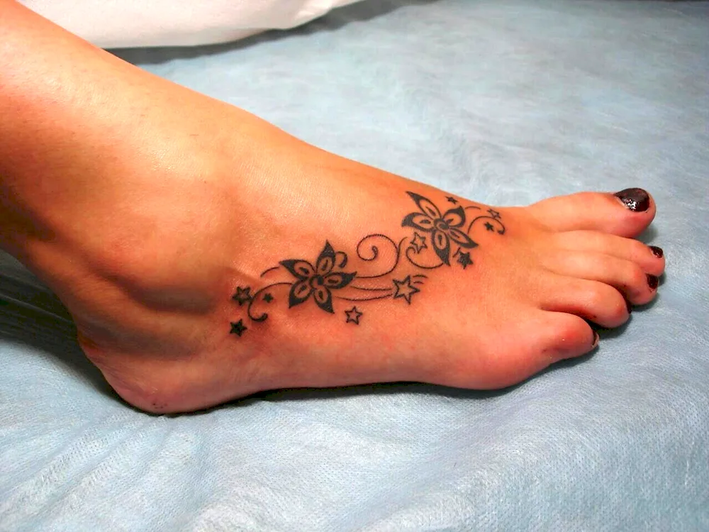 Foot tattoos