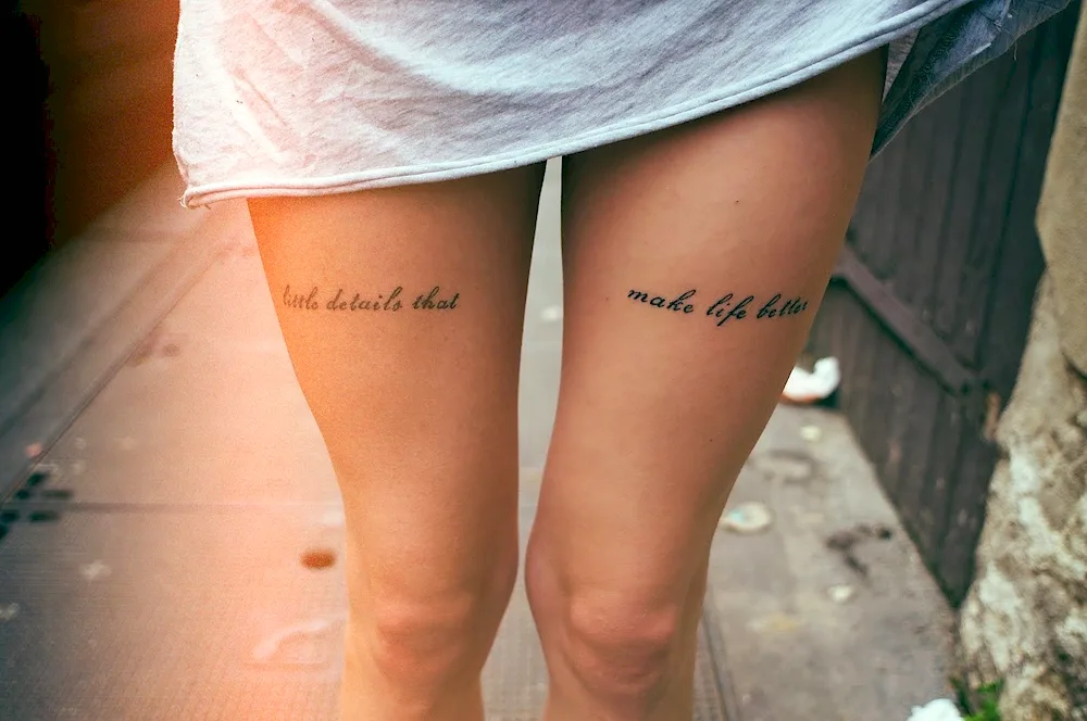 Stylish tattoos for girls