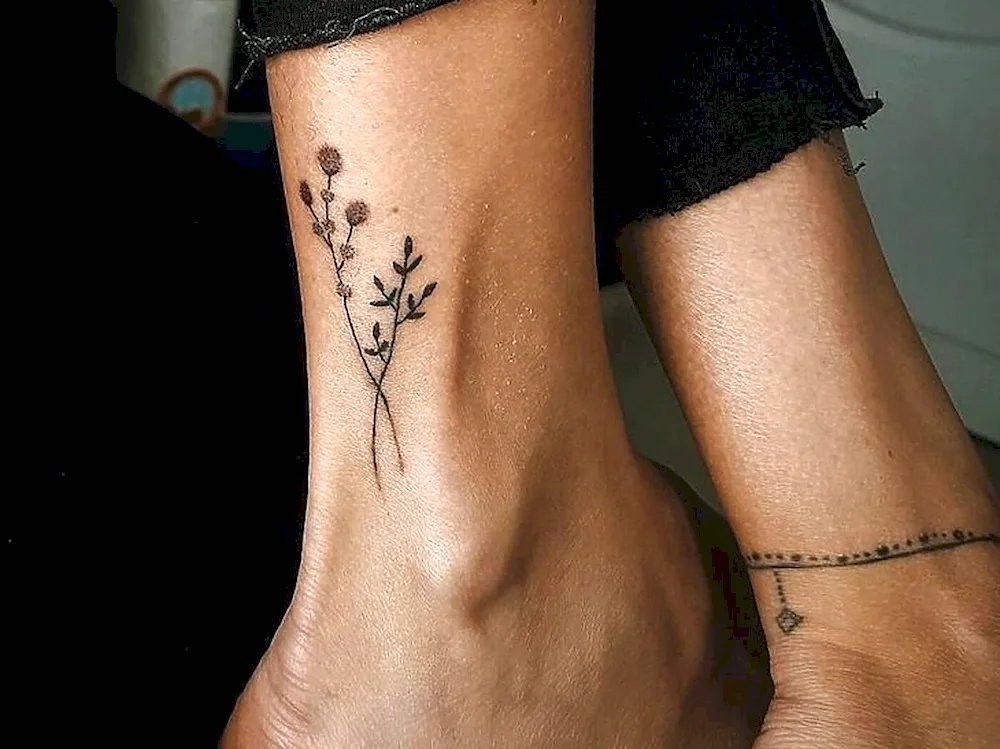 Foot tattoo