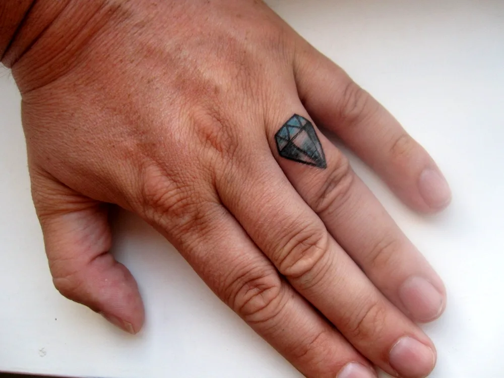 Finger tattoo