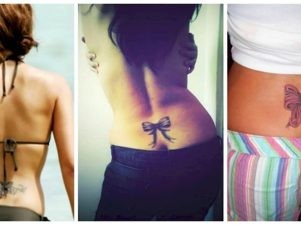 Tattoo on waist for girls