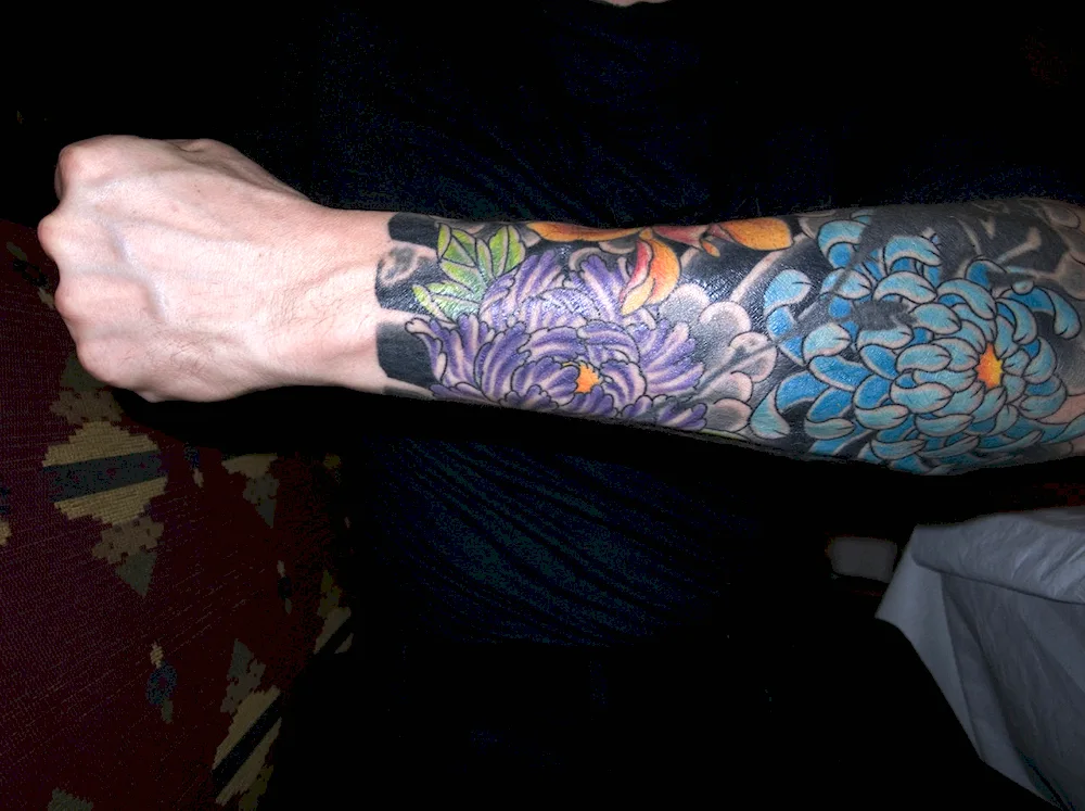 Forearm tattoo