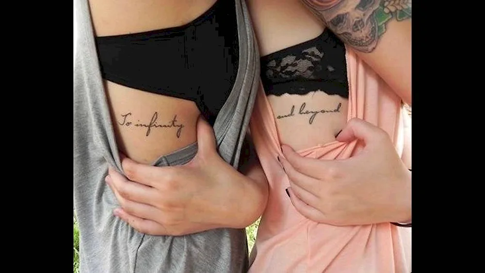 Couple tattoos for lovers