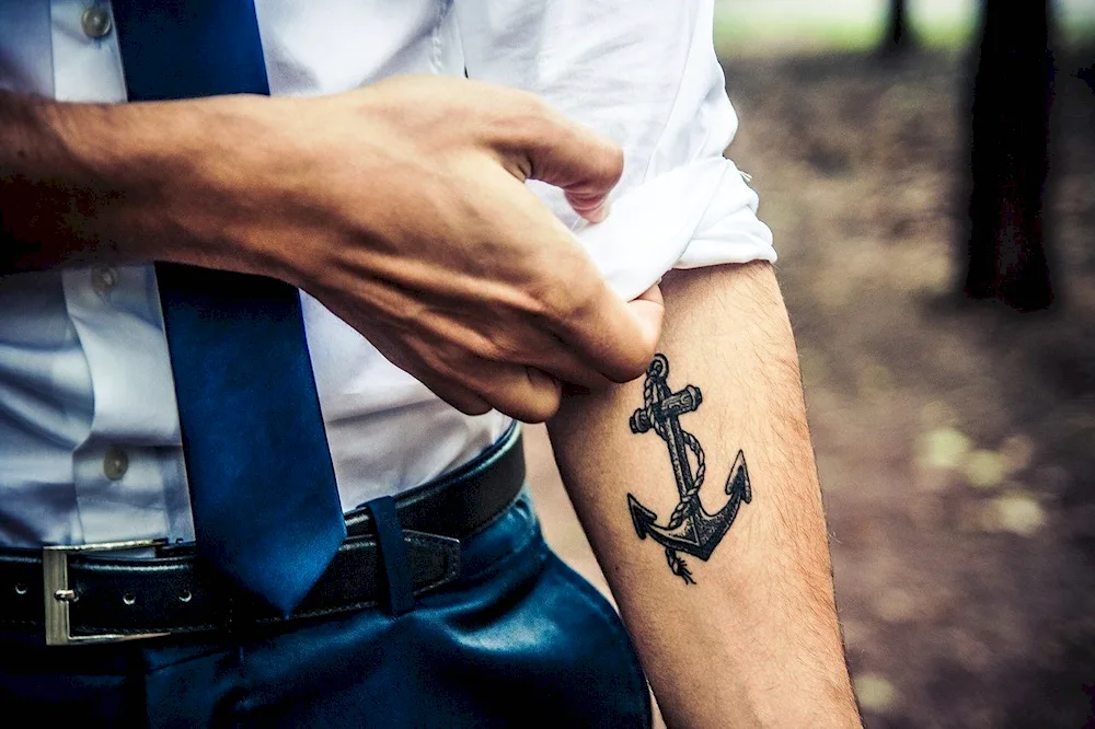 Arm tattoos