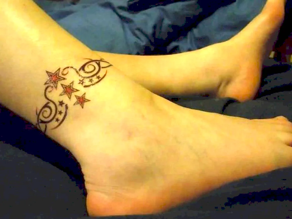 Tattoo Ankle bracelet