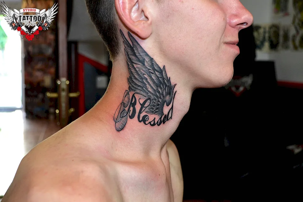 Neck tattoos