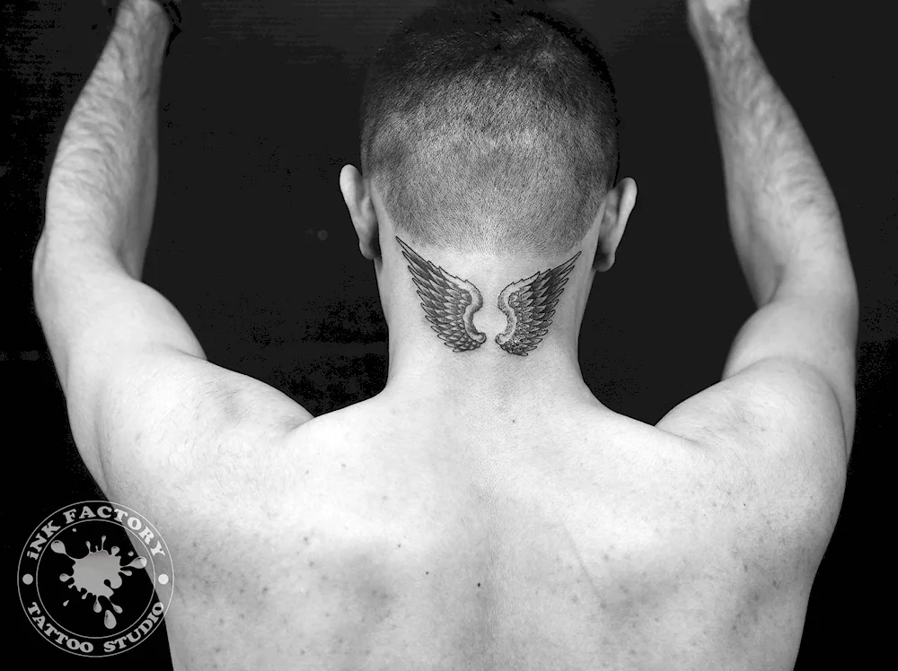 Neck tattoosGoof tattoos