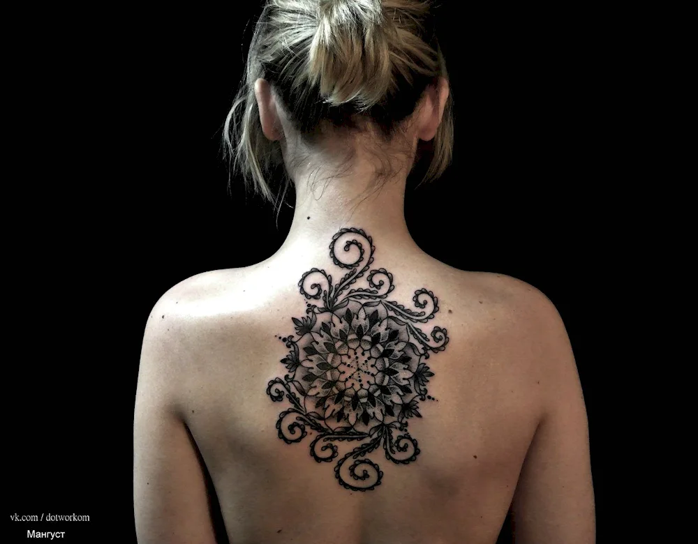 Back tattoos for girls