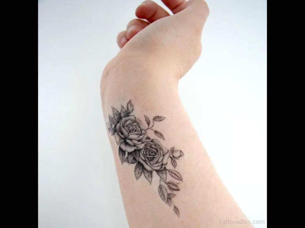 Wrist tattoo for girls