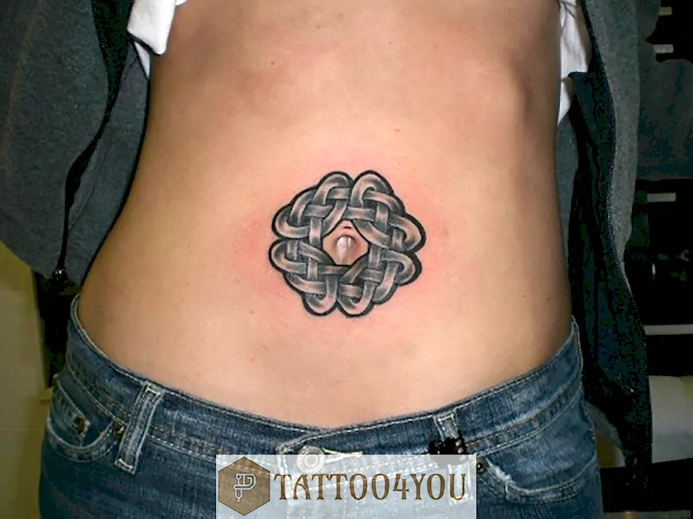 Belly tattoo