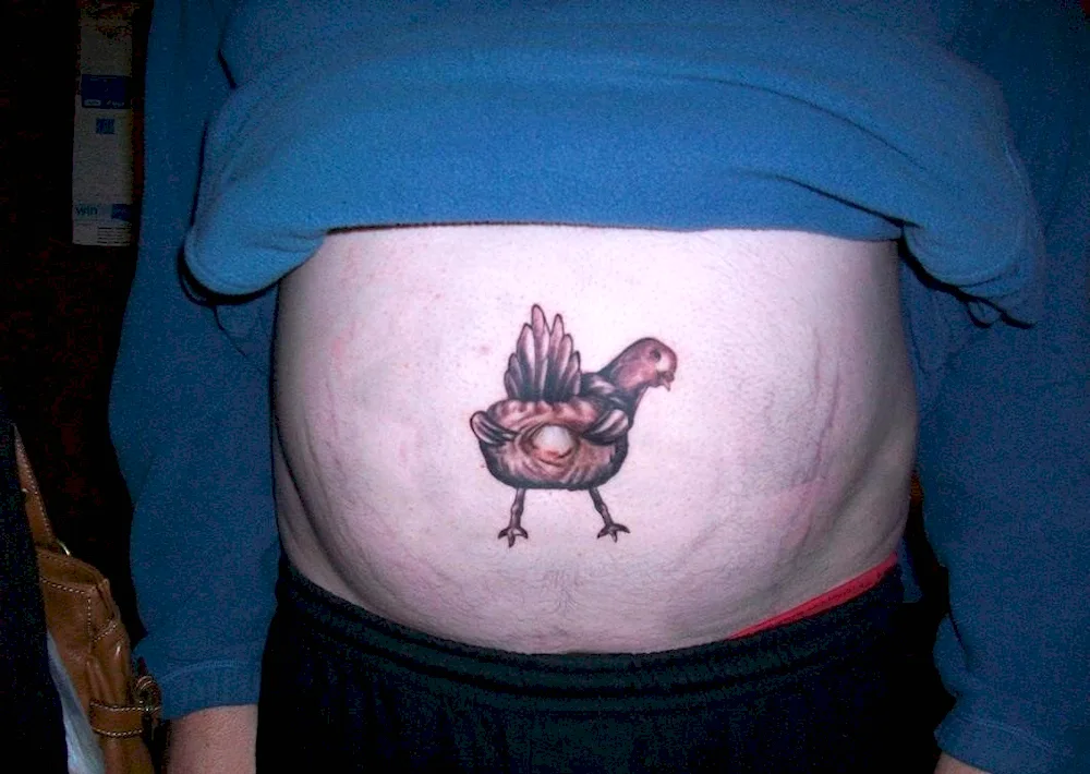 Belly tattoos for girls