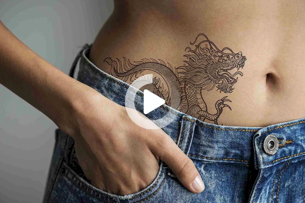 Tattoos on the side for women