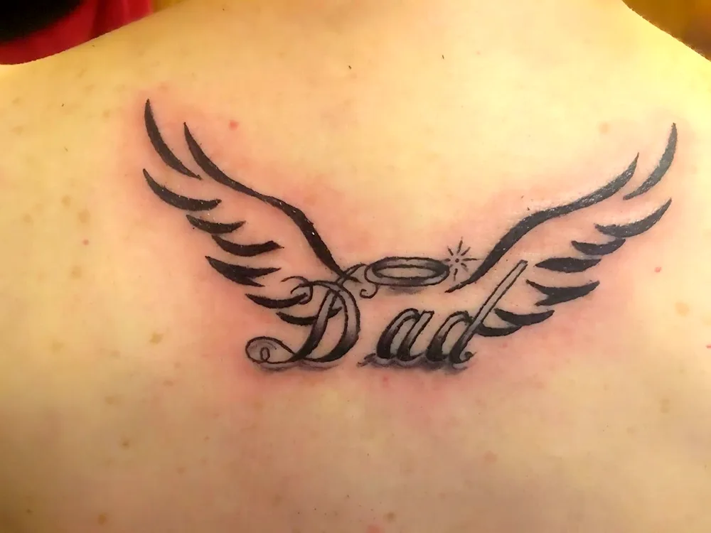 Tattoo of dad