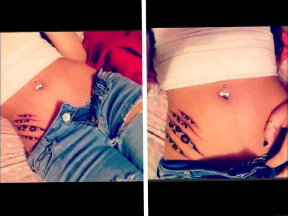 Belly tattoos