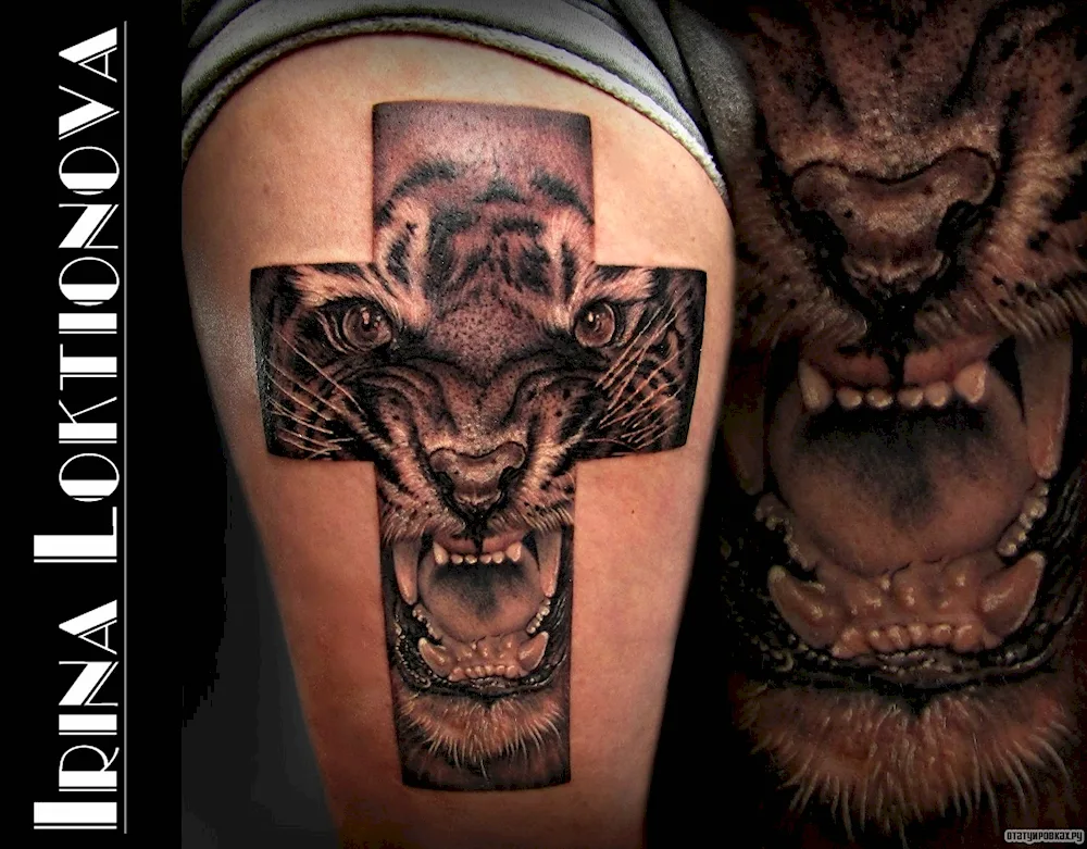 Lion tattoo